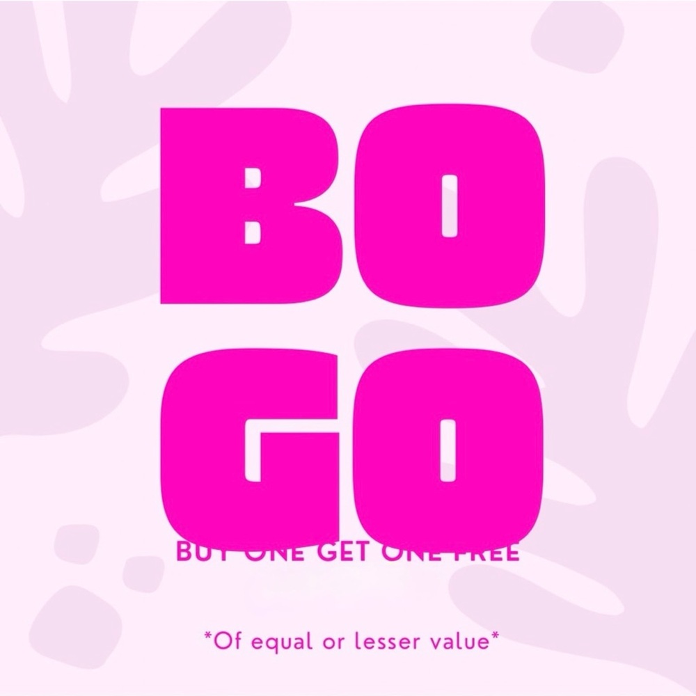 💖 BOGO Of Equal or Lesser Value 💖